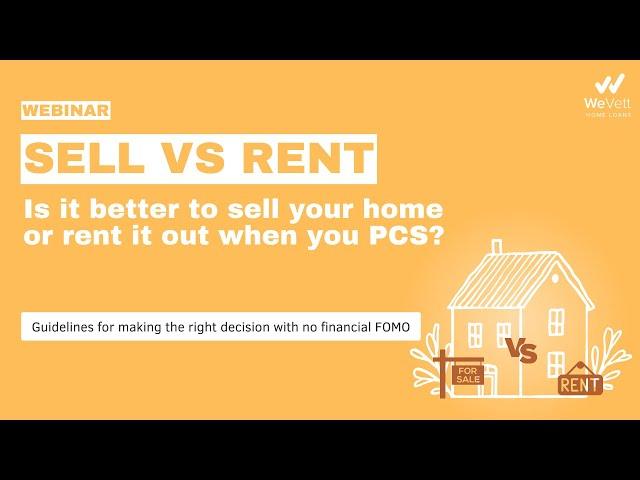 Sell vs Rent