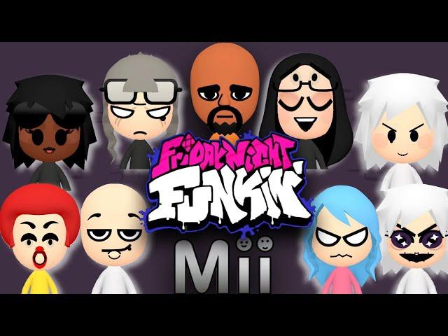 The BEST Friday Night Funkin Mii MODS EVER!