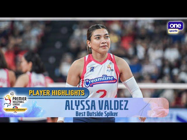 Best Outside Spiker  - Alyssa Valdez highlights | 2023 PVL Invitational Conference