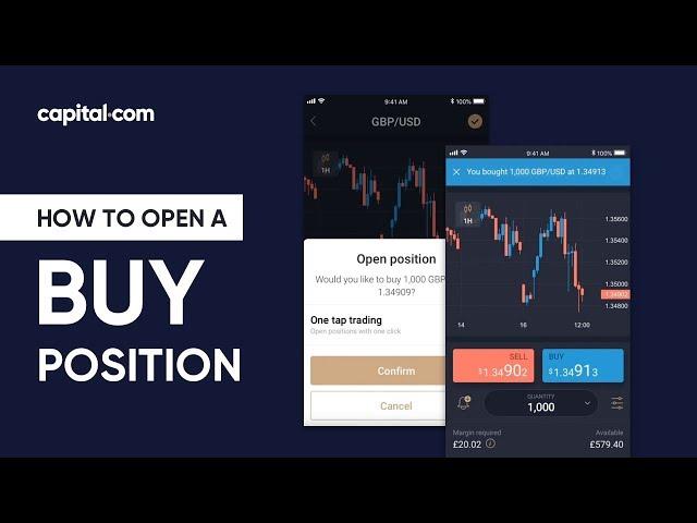 How to open a buy trade