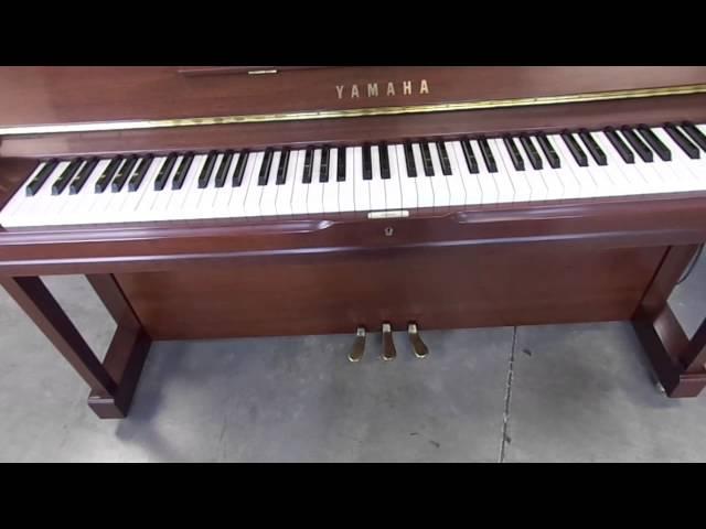 Yamaha U1 Disklavier Satin Walnut