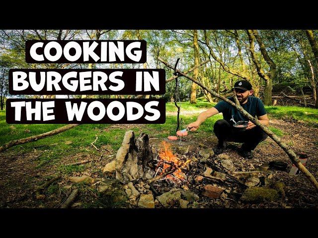 Cooking burgers in the Shire