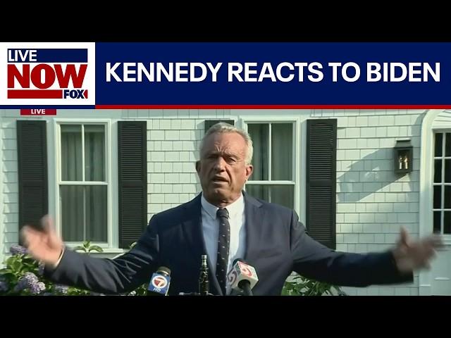 NEW: RFK Jr. full remarks outside Kennedy Compound on Biden, 2024, Secret Service | LiveNOW FOX