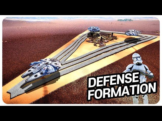 15 MILLION ZOMBIES vs Clone Trooper Defense Formation - Ultimate Epic Battle Simulator 2 UEBS 2 (4K)