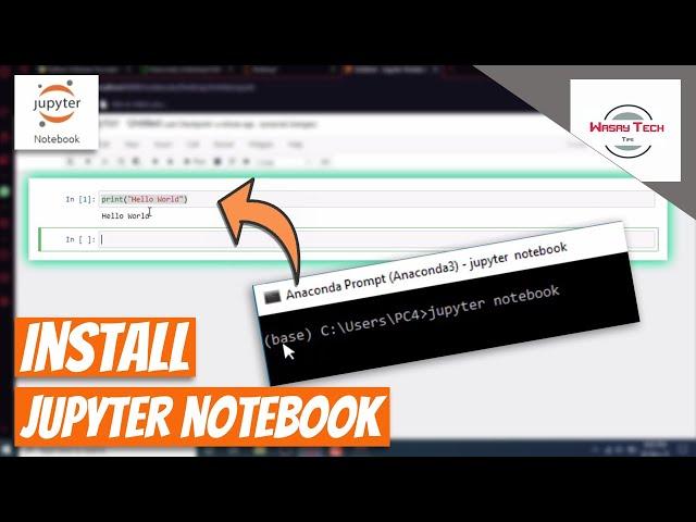 How to Install Jupyter Notebook on Windows 10 | Step by Step Tutorial | Install Jupyter Notebook