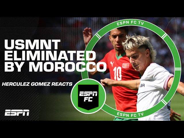 United States’ loss to Morocco was ‘as expected’ – Herculez Gomez | ESPN FC