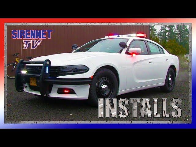 A 2017 Dodge Charger Patrol Vehicle Installation