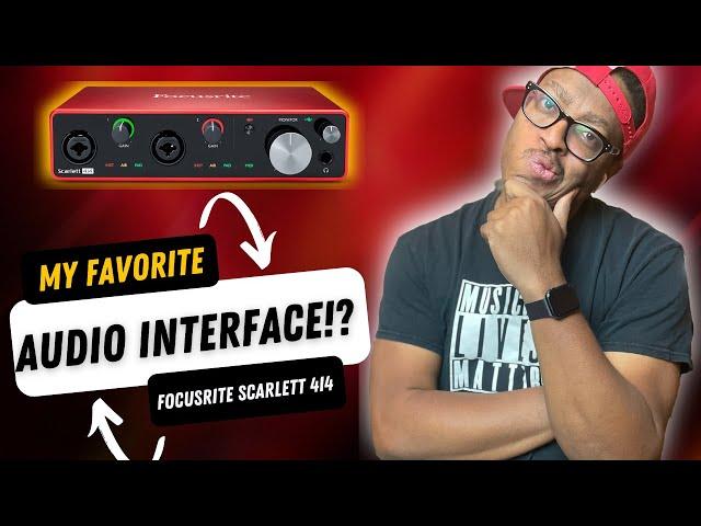 There's A Reason This Is My Favorite Audio Interface! | Focusrite Scarlett 4i4 Audio Interface |