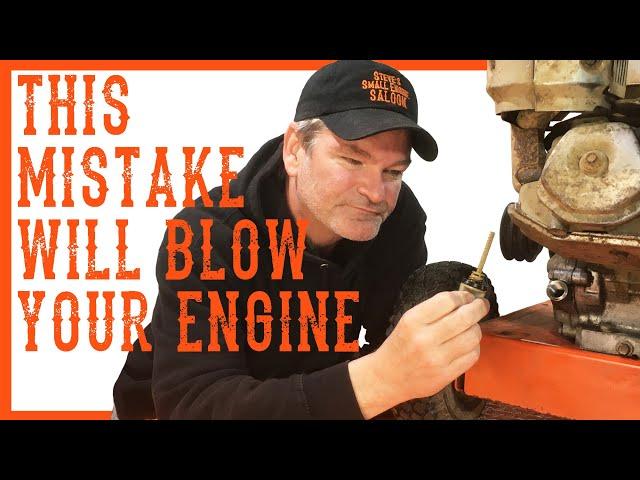 Don't DESTROY Your Honda GX Engine By Making This COMMON MISTAKE