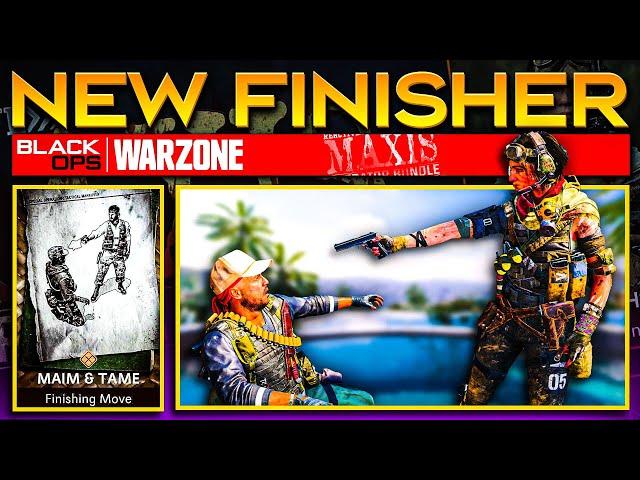 NEW SAMANTHA MAXIS FINISHER MOVE SHOWCASE | ALL 4 NEW EXECUTIONS (MAXIS OPERATOR BUNDLE SEASON 2)