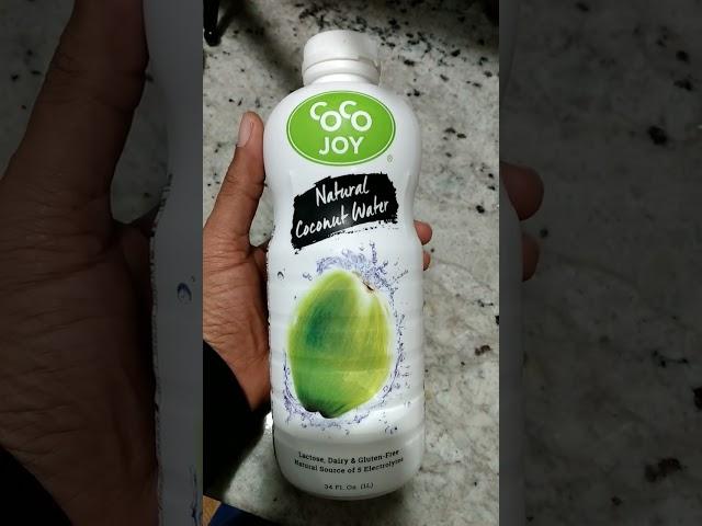 Benefits of Natural Organic Coconut Water  #shorts #coconut #cocojoy #publix