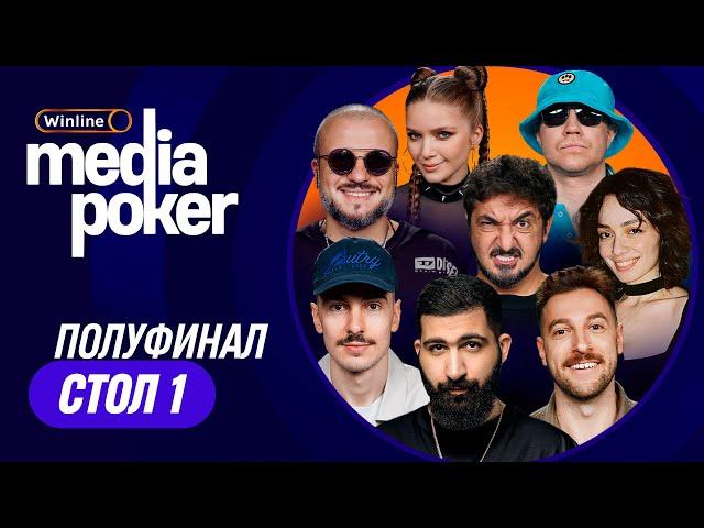 Позов, Бебуришвили, Матвиенко, Ваш, Korya_mc, Dina Blin, Гурам, Lixxx | WINLINE MEDIA POKER - Стол 1