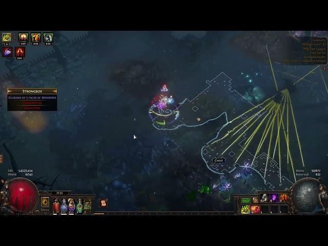 Scourge Arrow of Menace Poison Ballista Pathfinder - T16 Elder Guardian