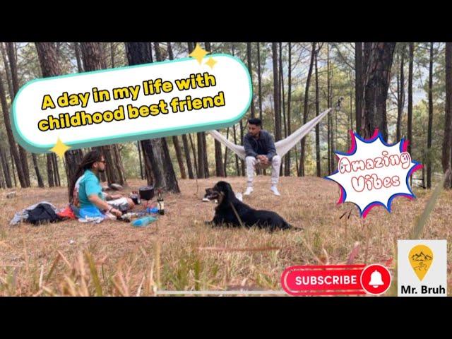 A day in my life with my childhood Best Friend  | Swimming |  | Cooking |