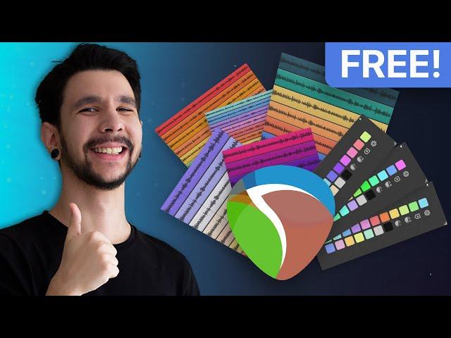 I made 12 color palettes and toolbars for your REAPER tracks