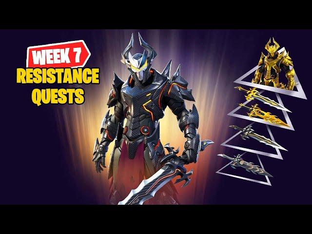 Fortnite All Week 7 Resistance Quests Guide - Chapter 3 Season 2