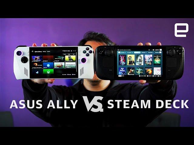 ASUS ROG Ally vs the Steam Deck: Which handheld gaming PC is right for you?