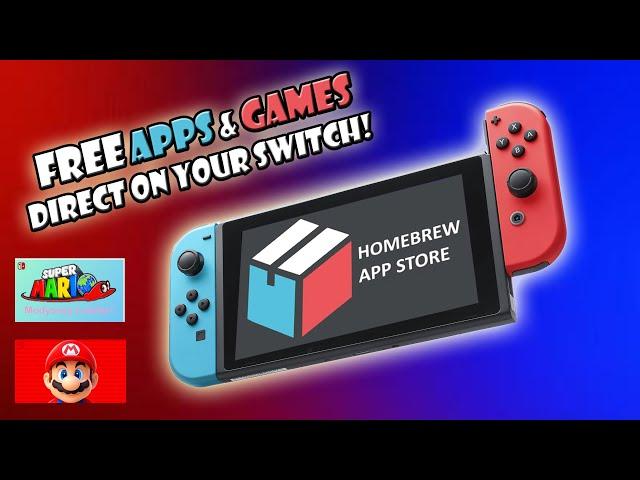 Get FREE Apps + Games on your Switch! (Homebrew Appstore Guide 2023)