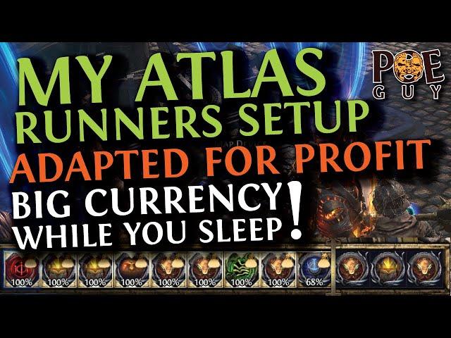 POE 3.25 - KINGSMARCH ATLAS RUNNERS - OPTIMIZED FOR SOLID PROFIT - // HOW I RUN THEM & WHY