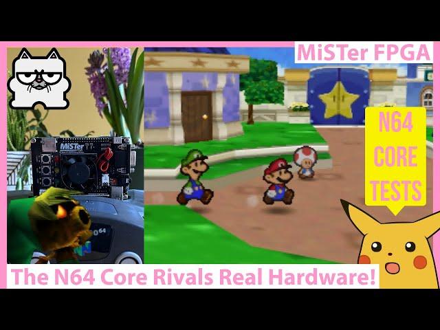 MiSTer FPGA N64 Core Updates! As Good as Real Hardware; Five "Perfect" Games