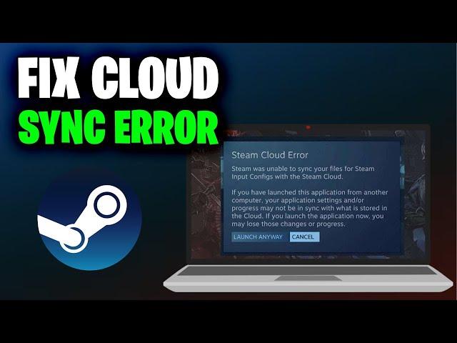 How To Fix Steam Cloud Sync Error (Very EASY!)