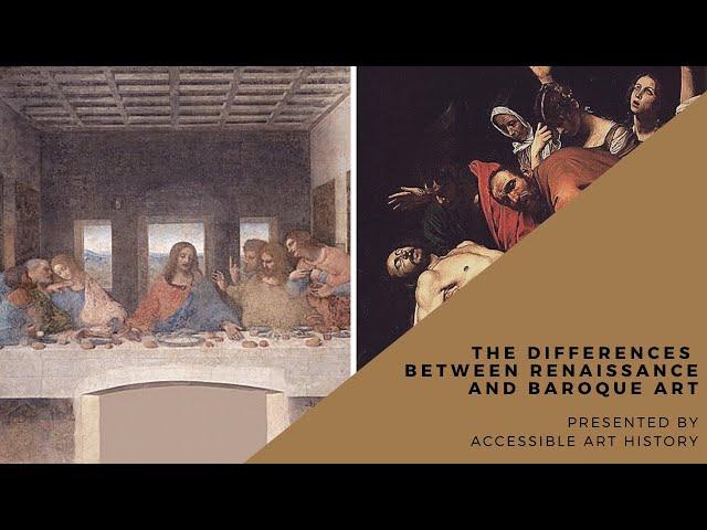 Differences between Renaissance and Baroque Art