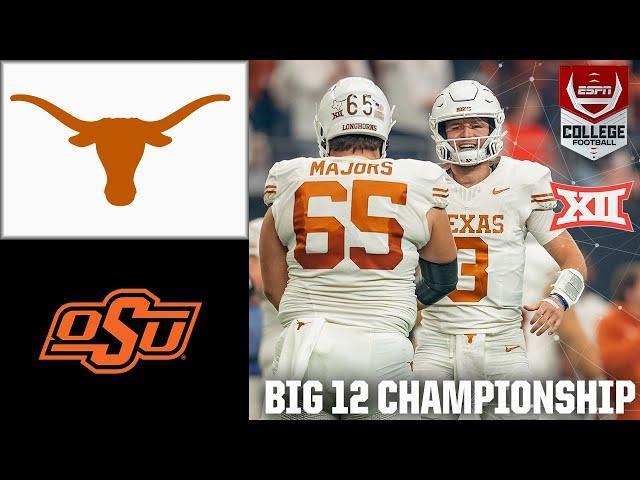 Big 12 Championship Game: Oklahoma State Cowboys vs. Texas Longhorns | Full Game Highlights