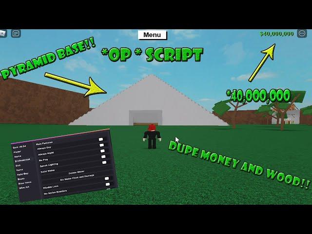 Lumber Tycoon 2 Script ( Pastebin 2021 ) | NEW *OP* SCRIPT | DUPE WOOD, MONEY AND INSTA BLUEPRINT |