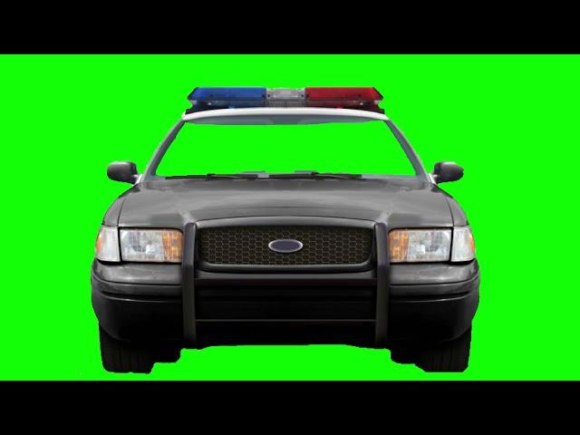 Green screen cop car🟩 