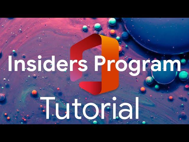 How to Join the Office Insiders Program