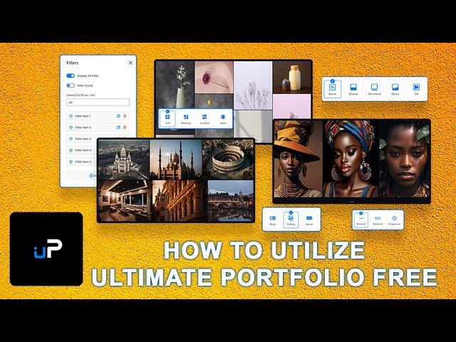 How to utilize the Ultimate Portfolio Free WordPress plugin | use Ultimate Portfolio Free