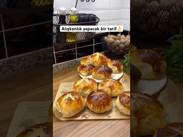 Bu poğaça olay olur️#poğaça #hamurişi #viral #recipe #yummy #börek #keşfetedüş #tarif