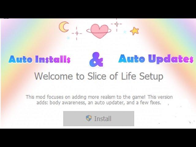 How to Download *NEW* Slice of Life Mod Auto Installer + Auto Updater (Link in Description)| Sims 4