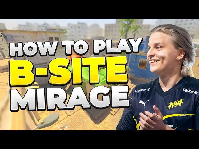 How the PROS play B-Site Mirage (CS2 2025 Guide)