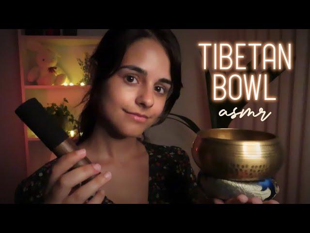 ASMR TIBETAN BOWL w/ Mindful breathing 〰 DEEP relaxation for SLEEP