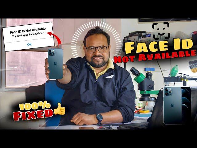 How To Fix iPhone 12Pro Face ID Not  Working ️| Face ID Not Available Try Setting Up Face ID Later