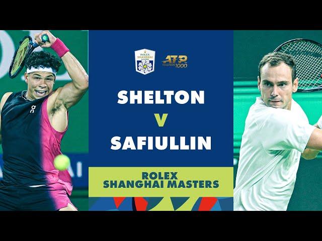 Ben Shelton vs Roman Safiullin Highlights | Rolex Shanghai Masters 2023