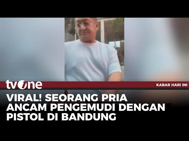 Serem, Aksi Koboi Pria Berpistol Ancam Sopir di Kab. Bandung | Kabar Hari Ini tvOne