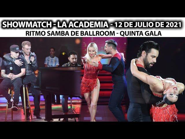 Showmatch - Programa 12/07/21 - SAMBA DE BALLROOM - Cachete Sierra, Luli Salazar y El Polaco