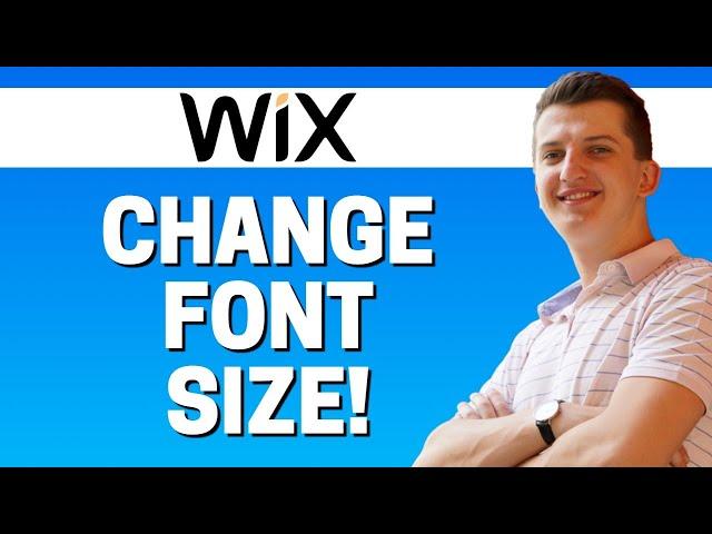 How To Change Font Size In Wix 2020