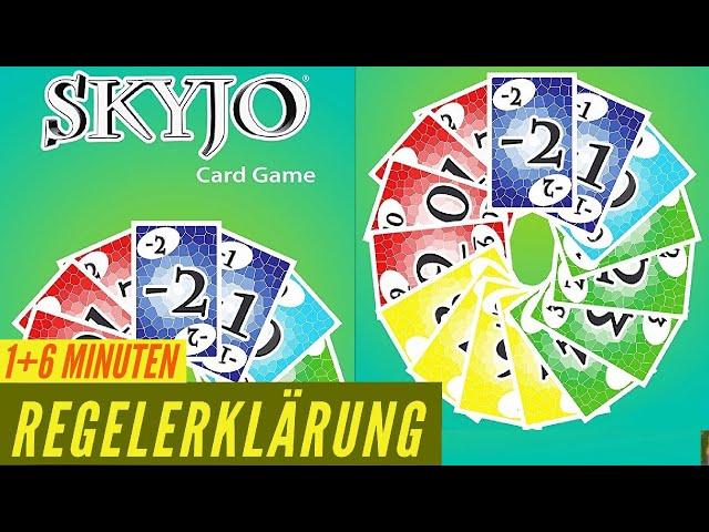 Skyjo Regeln Anleitung Regelvideo Regelerklärung Kartenspiel