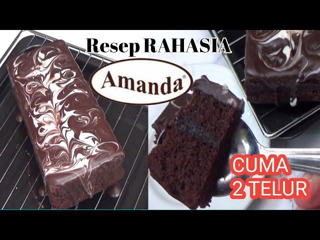 RESEP RAHASIA Brownies kukus Choco Marble ala Amanda CUMA 2 TELUR SUPER LEMBUT