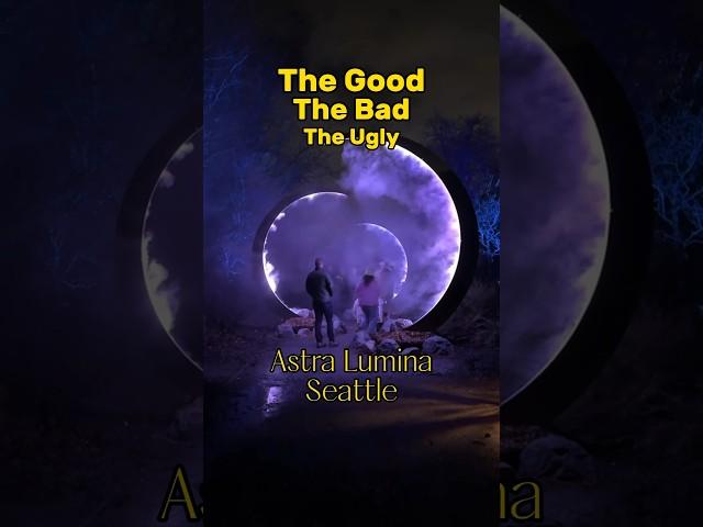 Seattle’s Brand New Light Experience - Astra Lumina - The Good, The Bad and The Ugly #seattle