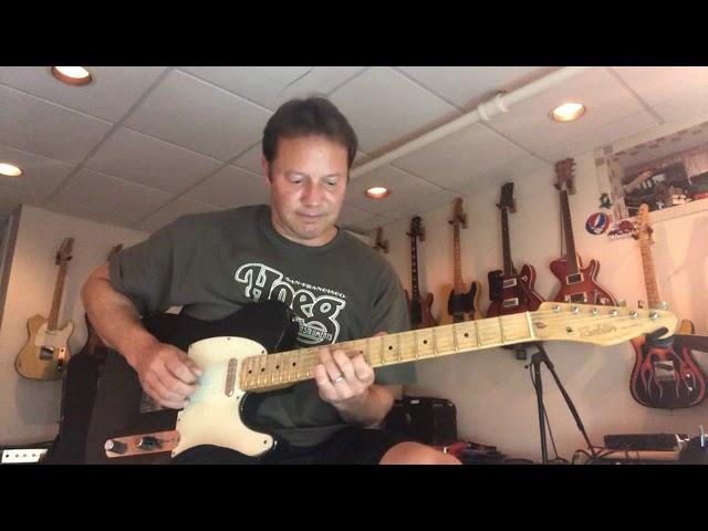 Teach your Children cover.  Tele pedal steel licks. Garcia