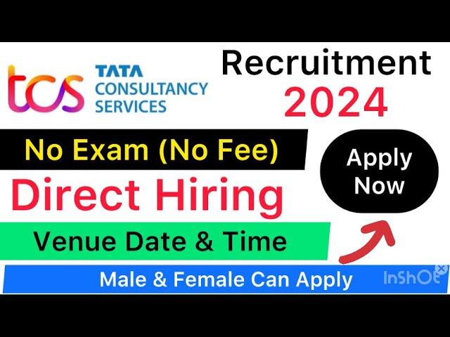 TCS Recruitment 2024 | TCS Hiring | Jobs in TCS |