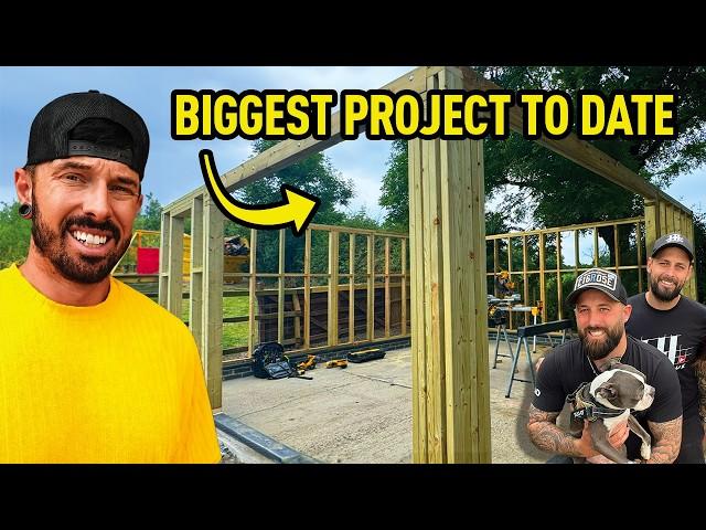 BUILDING MAT ARMSTRONG'S DREAM GARDEN ROOM | THE PADDOCK