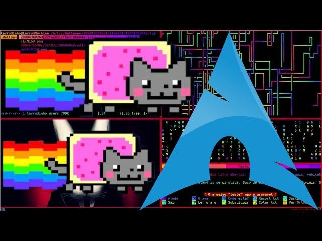 DEIXANDO TUDO COLORIDO NO ARCH LINUX