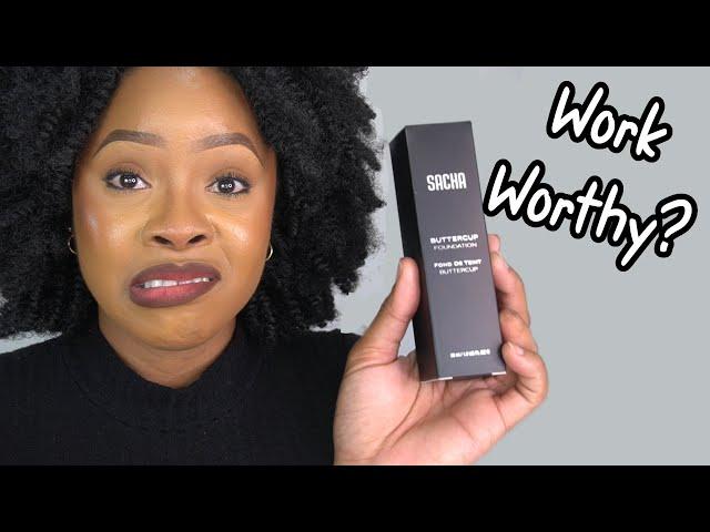 SACHA BUTTERCUP Foundation good for Everyday use?? Let's See || SACHA COSMETICS || MUAH by YELENA