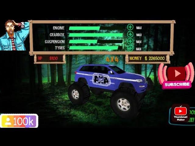 4x4 off road rally 7 mod apk and unlock money and all cars# Pakistan#trending #india