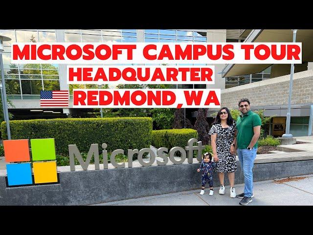 Microsoft Headquarter Campus Tour | Redmond,WA | #microsoft #microsoftheadquartercampus #seattle